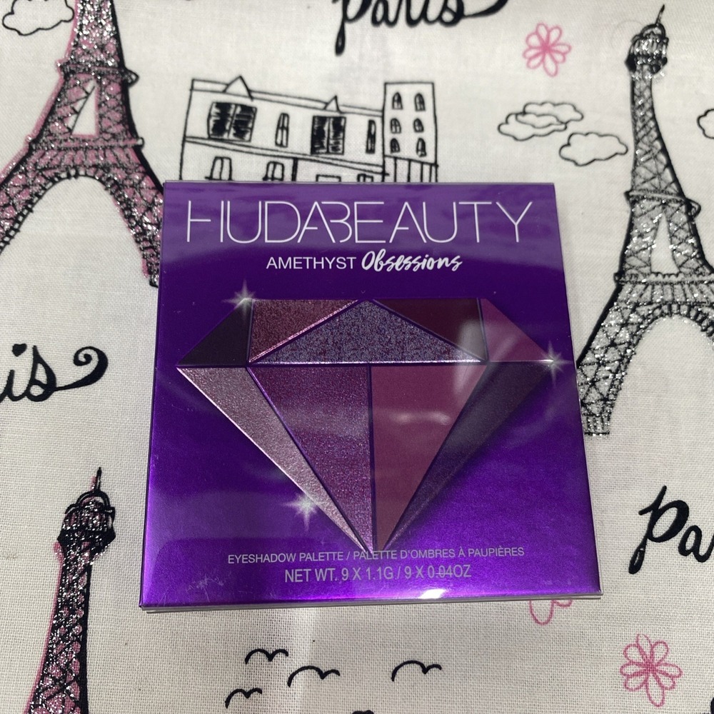Huda Beauty Amethyst Obsessions 9 Eyeshadow Palette RARE